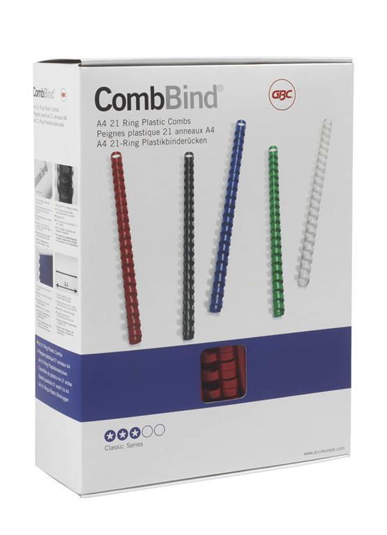 GBC Spirale pvc 22 mm, BARVE, 100 kos